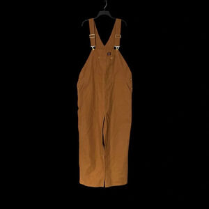 Dickies Duck Bib Overalls Brown 42x32 NEW EB710BD Men’s Coveralls Utility NWT